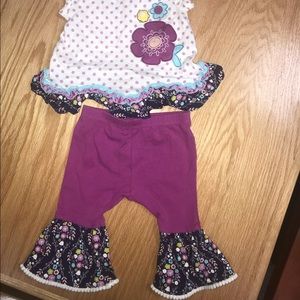 2 Piece Baby Girl Matching Set